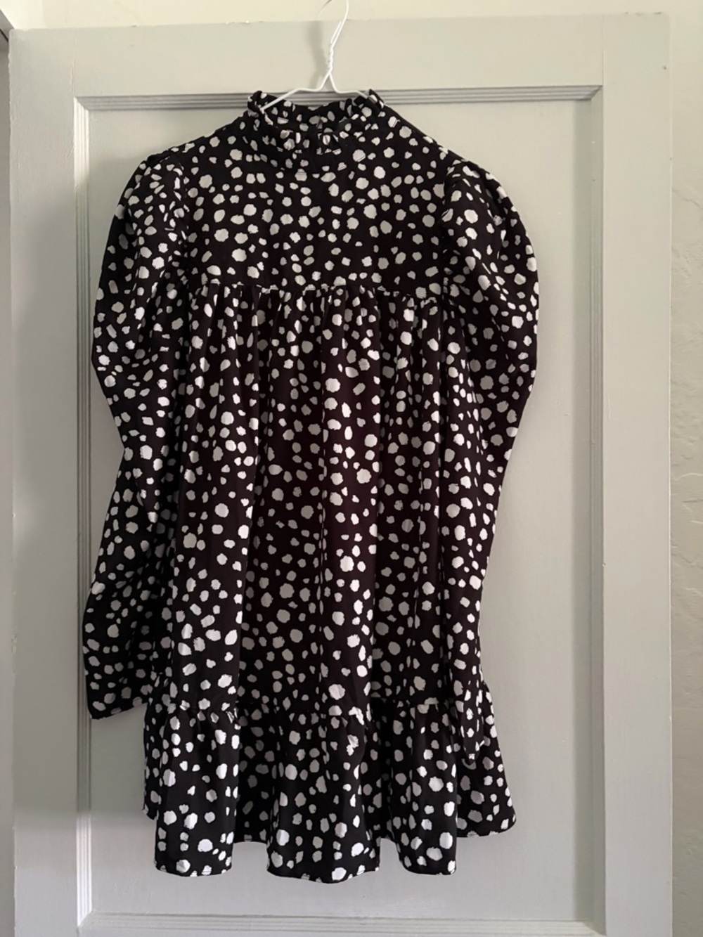 MISSGUIDED PETIT MINI DRESS - Turtleneck Mini Dress Long Sleeve